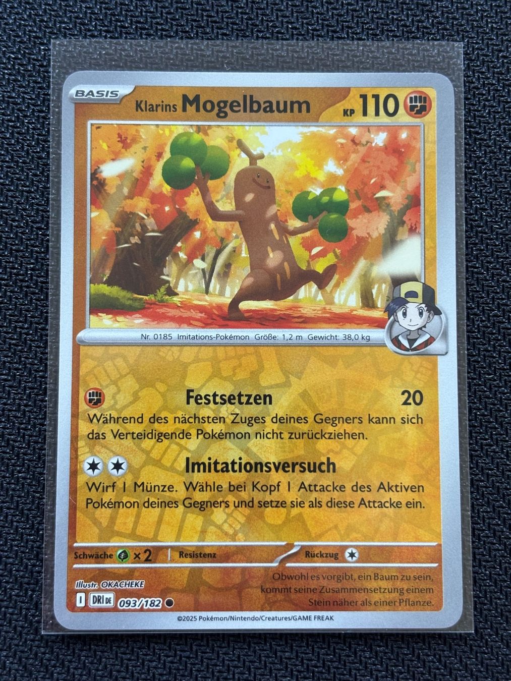 Pokémon Carte collezionabili: Klarins Mogelbaum DRI 093 Reverse Holo - Ewige Rivalen - DE – Nuovo (secondo la descrizione) da Hergiswil NW venduto da Feybyen