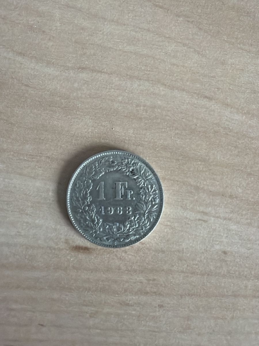Tutti le monete: 1 Franken Münze 1963 – Usato da St. Margrethen SG venduto da Leila026