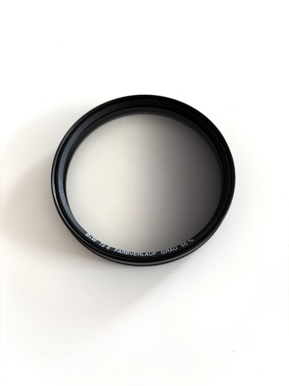 Filtri: B+W Filter 72 mm Farbverlauf Grau 50% – Usato da Zürich venduto da dulceamargo