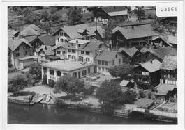 Flugaufnahme Brienz - Hotel Sternen