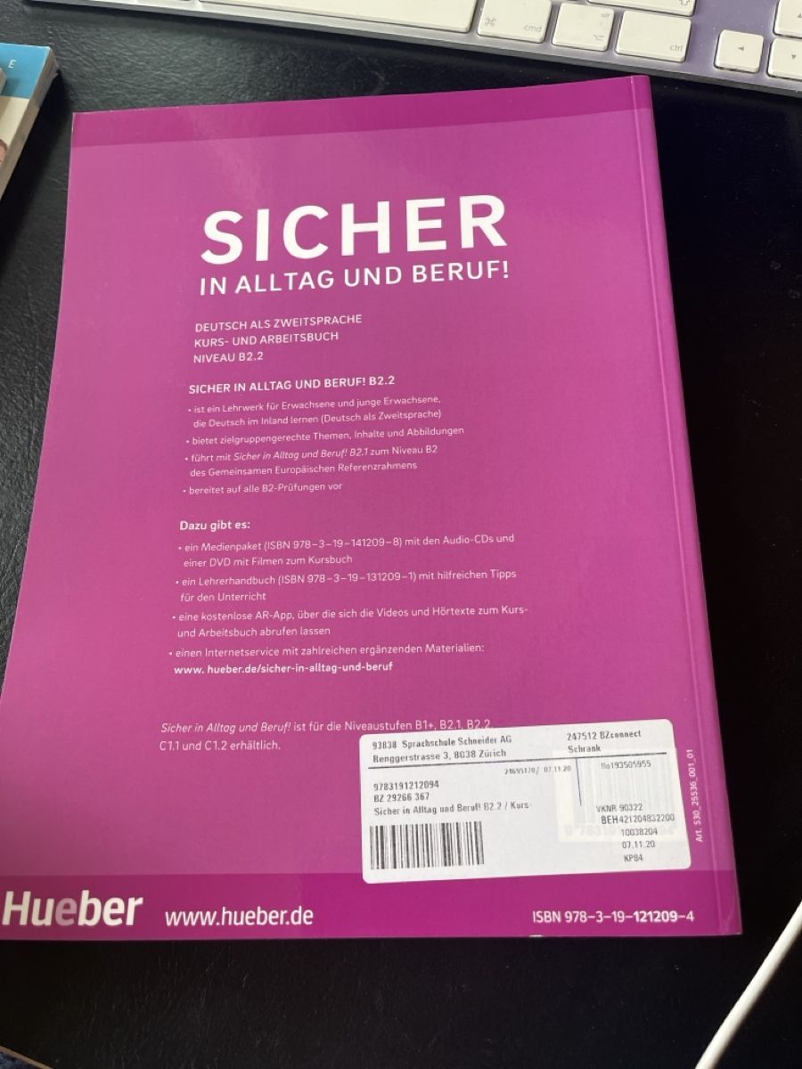 Libri: Deutsch lernen mit Sicher! B2.2. Neu. – Nuovo (secondo la descrizione) da Killwangen venduto da florianschneider6789 1