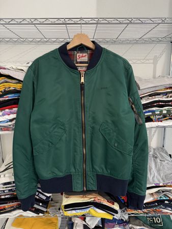 90’s Vintage Schott M-A1 Bomber Jacket Size L