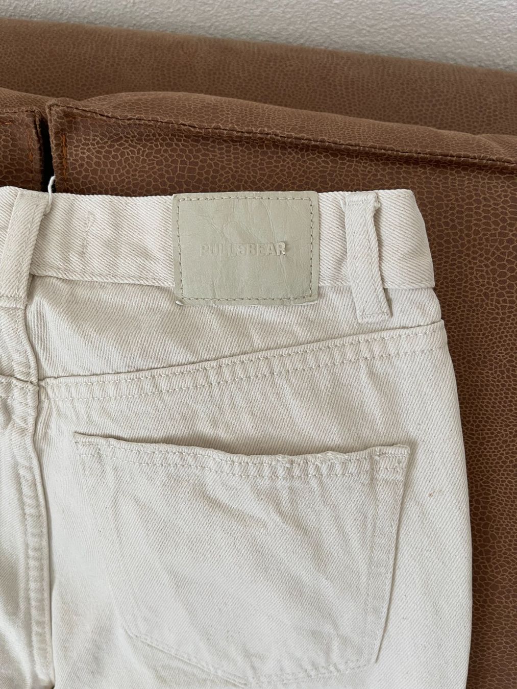 Pull&Bear Jeans: Jeans, Off-White, Pull&Bear, 100% Baumwolle, Grösse 38 – Usato da Chur venduto da Zido 3