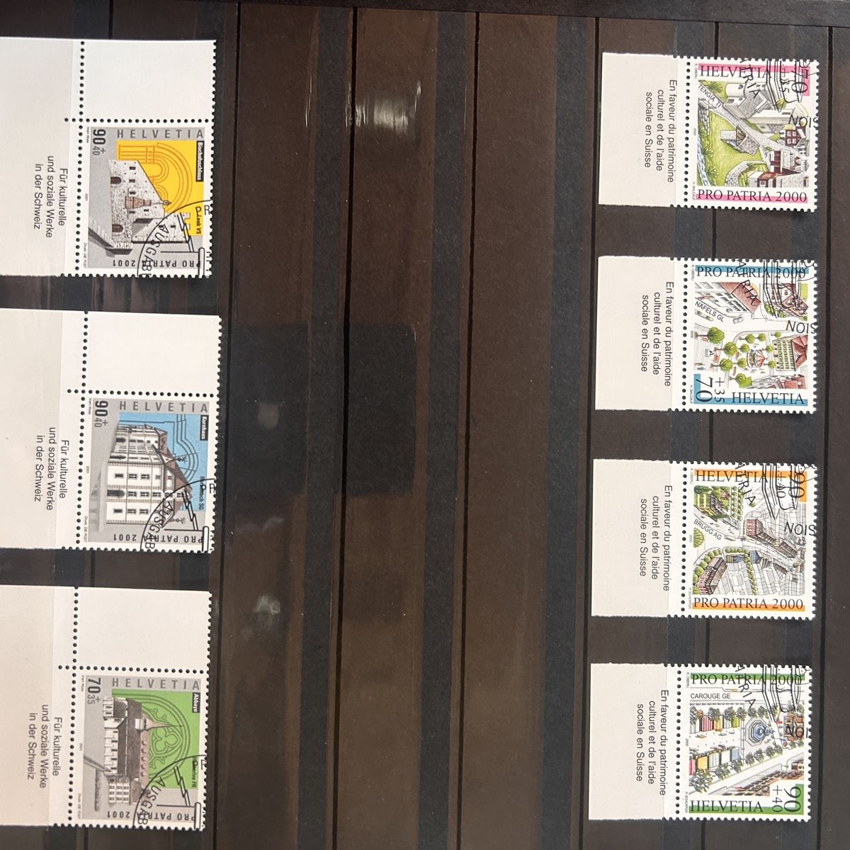 Tutti i francobolli: Briefmarken Schweiz - Pro Patria & Pro Aero. 4 – Usato da Laufen venduto da belleskulptur 8