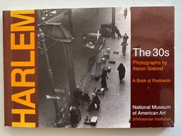 Aaron Siskind's Harlem: The 30s, Photography Book Rare!