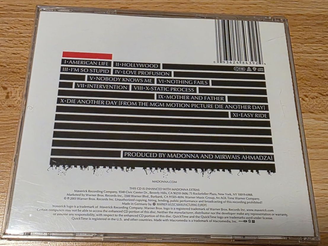 CD: Madonna - American Life CD – Usato da Niederbipp venduto da Tamara15101995 1