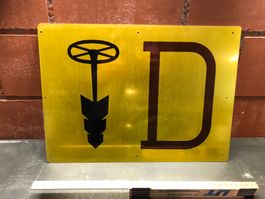 Schweizer Armee Blechschild Militär Militärschild Fahrzeug