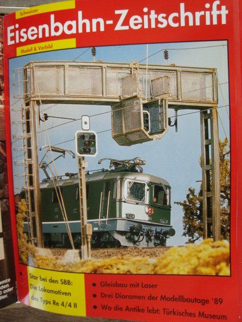 Riviste & Magazine: Eisenbahn Zeitschrift modell + vorbild, 6-90 – Usato da Thun venduto da Abigboss