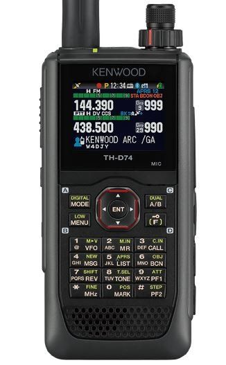 Kenwood Funktechnik: Kenwood TH-D74E VHF/UHF Handfunkgerät– D-STAR/FM top Zustand – Gebraucht aus Kloten von Niemalsbescheiss