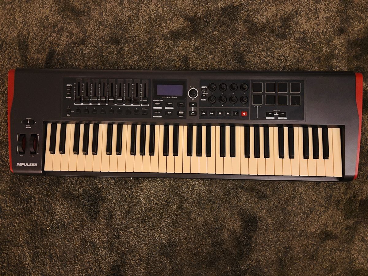 Strumenti musicali: Novation Impulse 61 USB Midi Keyboard - Top Zustand – Usato da Wilen b. Wollerau venduto da wawuschl