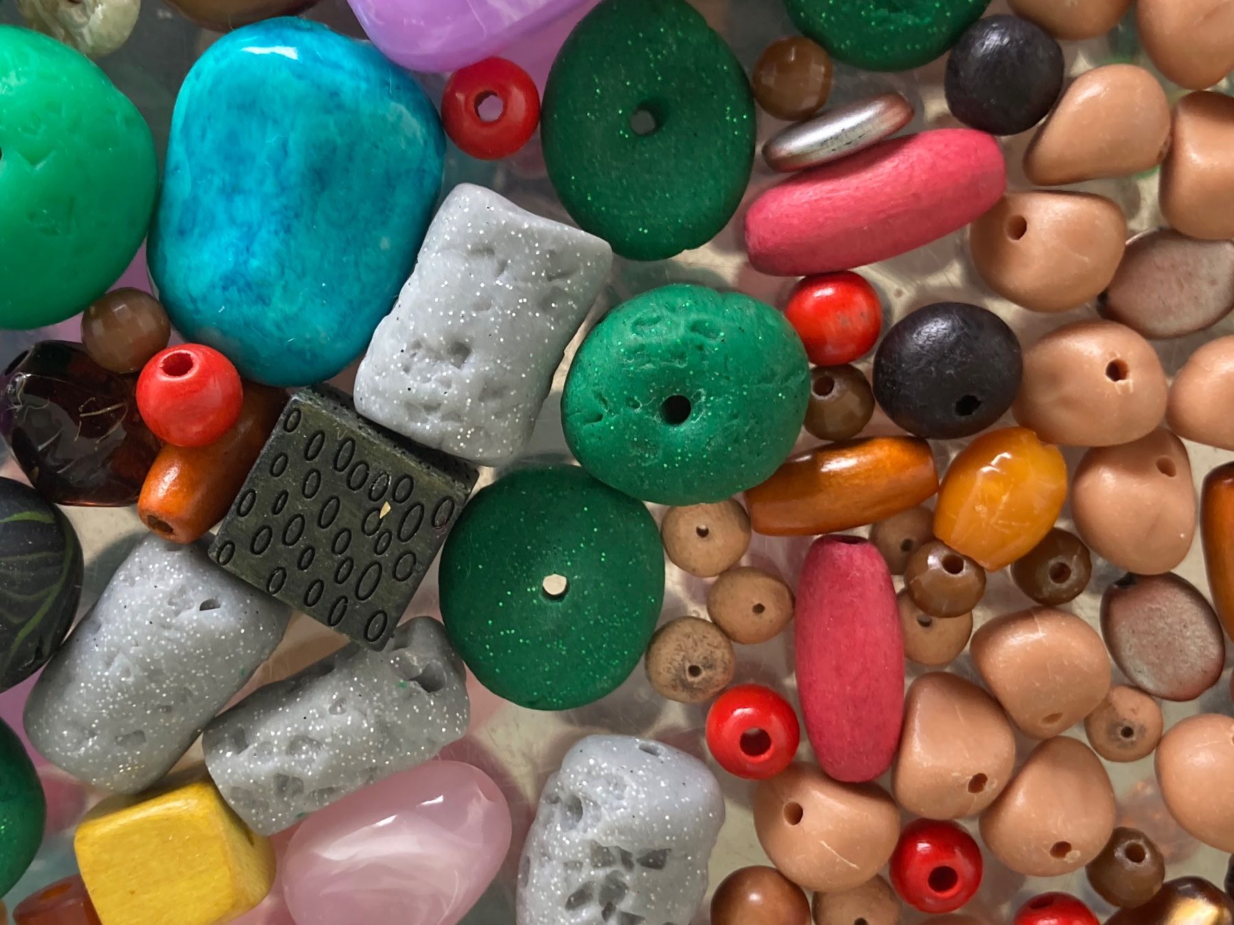Perle (finte): Perles synthétiques,composantes,bricolage bijoux – Usato da Marly venduto da Antigona71 1