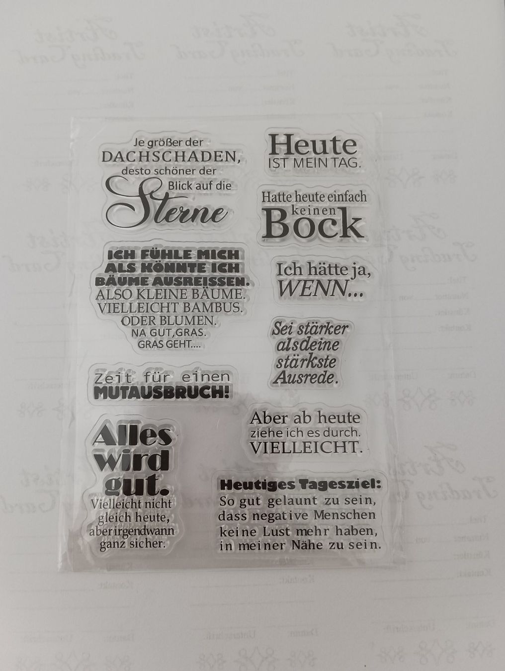 Timbri: Diverse Motivstempel – Nuovo e nell'imballaggio originale da Würenlingen venduto da Striga 1