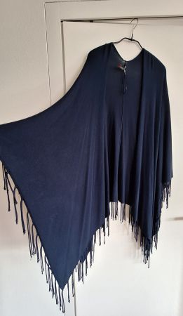 Poncho/Cape StreetOne, Feinstrick - NEU