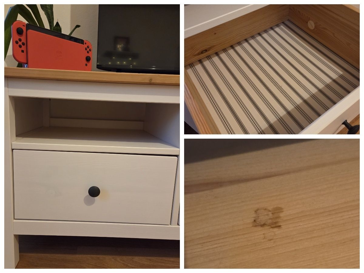 Ikea Mobili TV: Set HEMNES IKEA - mobile TV, libreria e vetrina – Usato da Bellinzona venduto da Skiley99 2