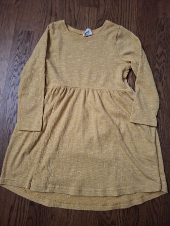 Kleid gelb uni Gr. 4Jahre