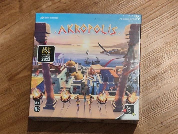 Giochi: Jeu Akropolis neuf – Nuovo e nell'imballaggio originale da Genève venduto da DedeGeneva 1