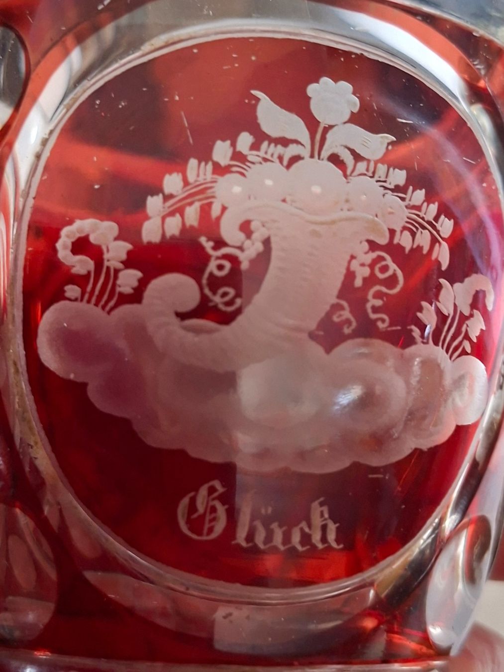Bicchieri: Böhmischer Glasbecher – Usato da Walliswil b.Wangen venduto da ern_b96j 3