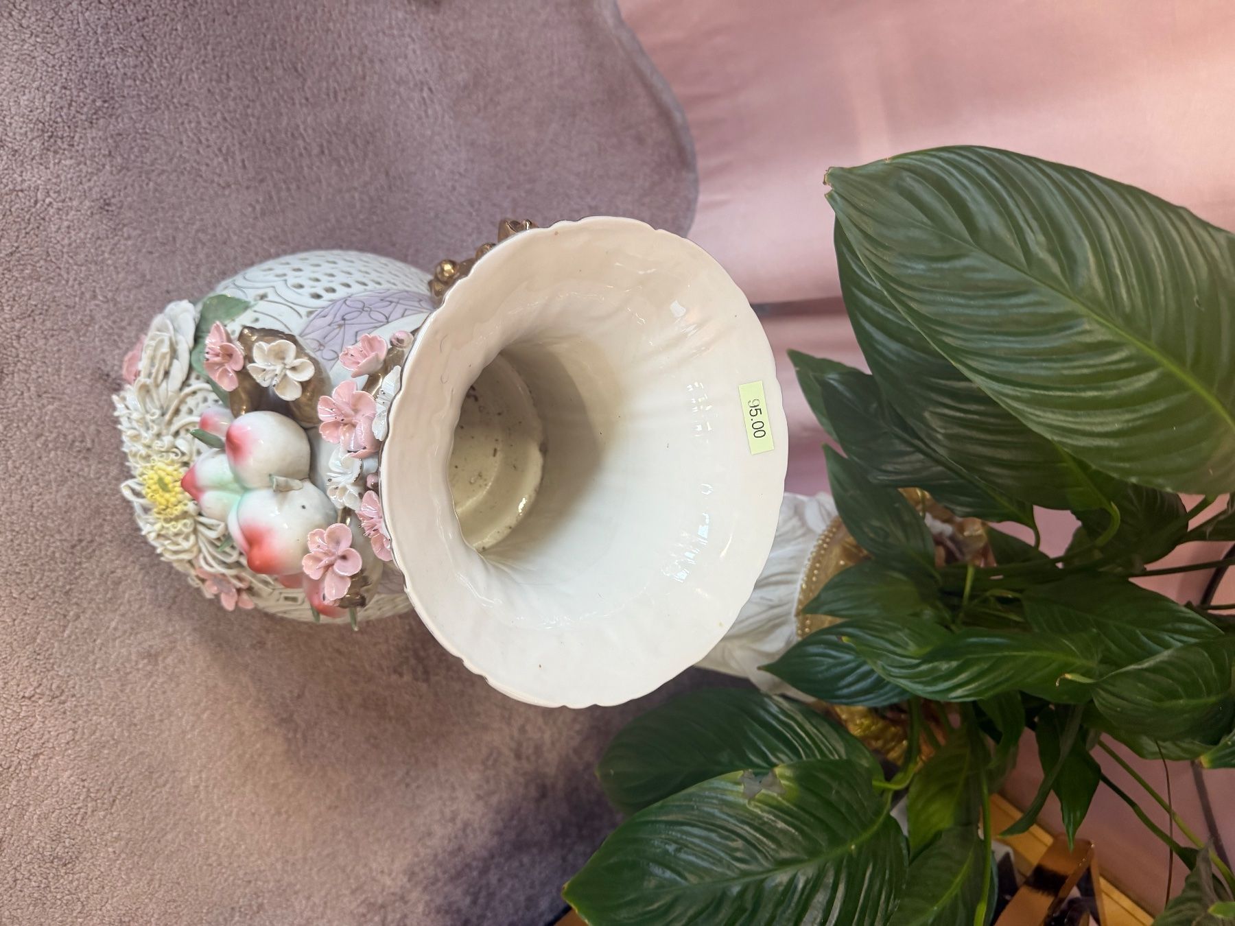 Vase & Récipients: grosse Vase mit Blumen – D'occasion à Zürich par SecondhandZurich 5