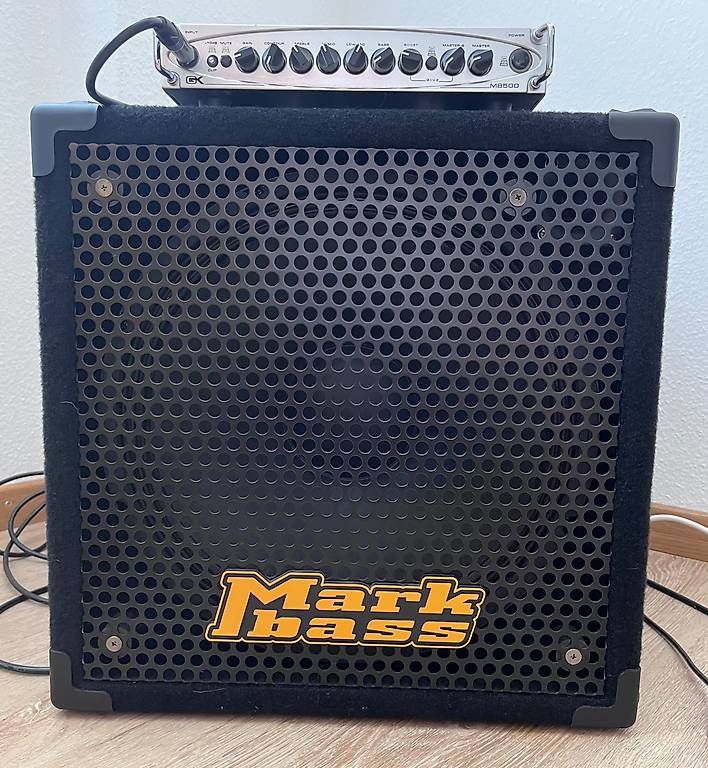 Amplificatori: Bassverstärker mit Box – Usato da Rüti ZH venduto da taebimoht