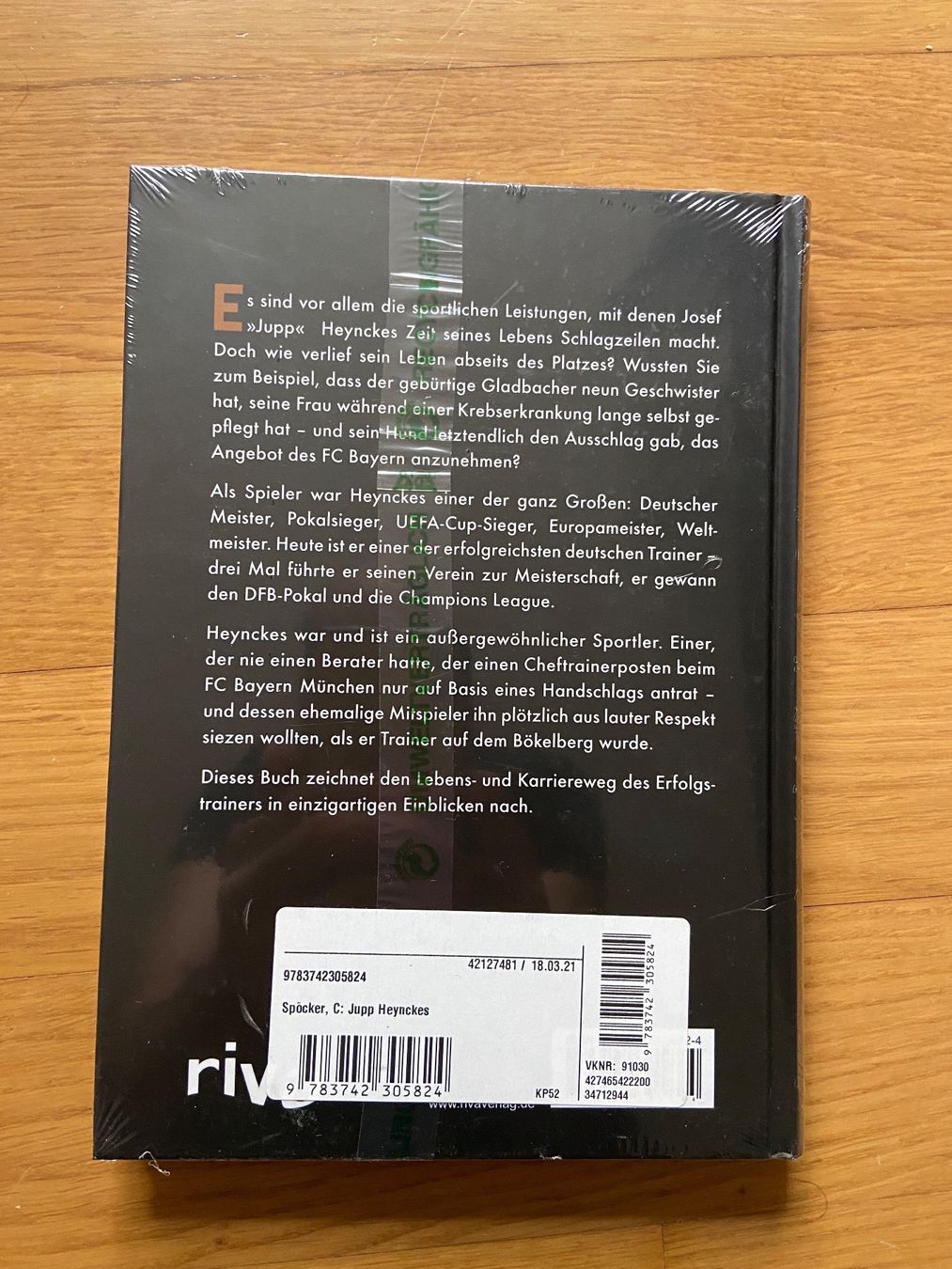 Libri: Jupp Heynckes die Biografie – Nuovo (secondo la descrizione) da Zürich venduto da BenJoMusic 1