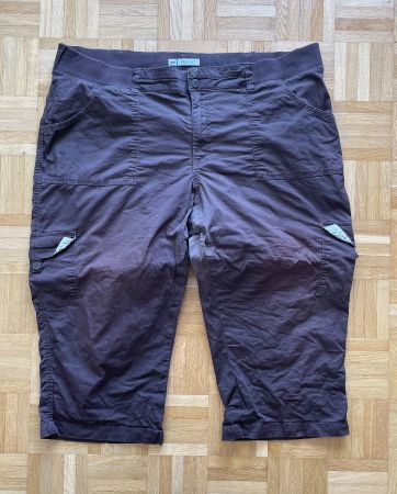Capri Hose braun, Grösse 22 (=52)