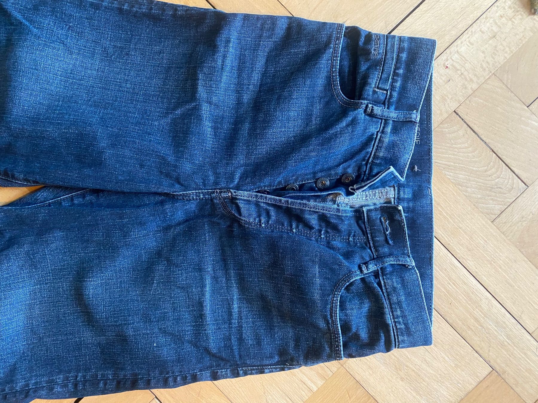 Jeans: High waisted washed straight jeans – Nuovo (secondo la descrizione) da Bern venduto da alexjop 6