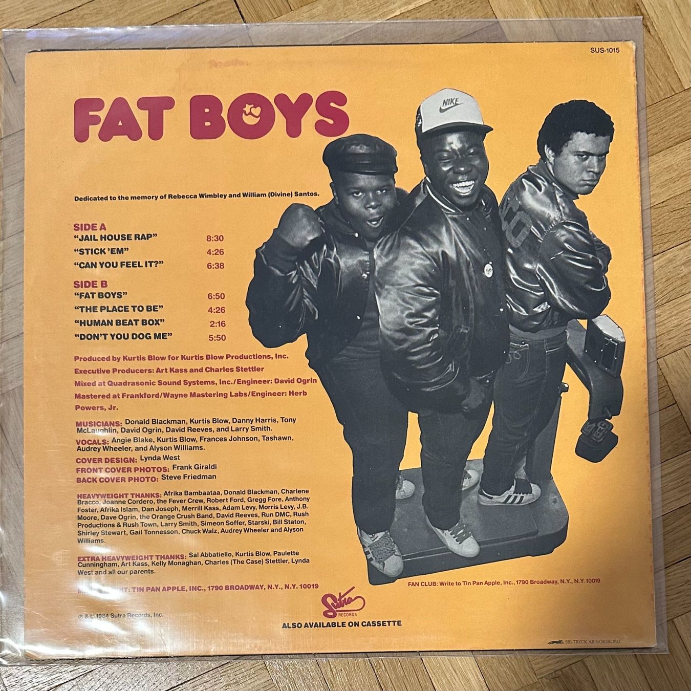 Dischi in vinile: Fat Boys - Fat Boys LP – Usato da Viganello venduto da md__2rd2 1