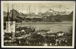 LUZERN und die Alpen - No. 1528