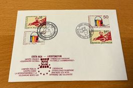 FDC Liechtenstein 1988