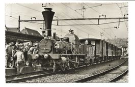 Baden (AG) Spanisch-Brötli-Bahn - Dampfzug - Foto-AK - 1947