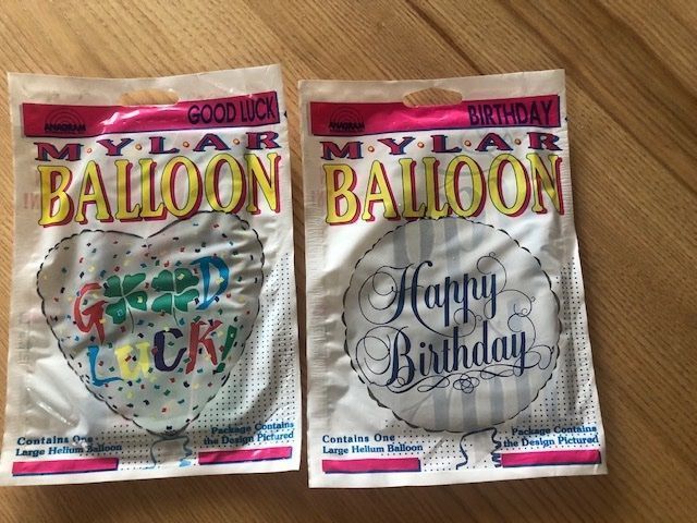 Palloni: 2 palloncini per eventi speciali – Nuovo e nell'imballaggio originale da Davesco-Soragno venduto da dvf_7h6d