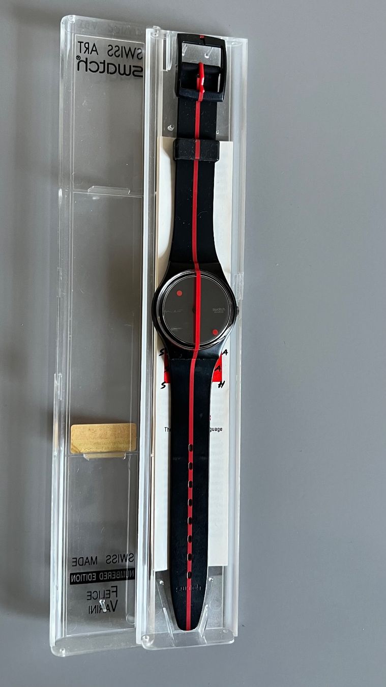 Swatch Orologi: Swatch von Felice Varini (neu) – Nuovo (secondo la descrizione) da Zürich venduto da Mel_Meli 3