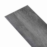 Schöne Vinyl-Bodenpaneelen 20m2 anthrazit-silber