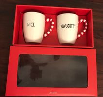 John Lewis Nice & Naughty Weihnachts Tassen