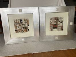 Zeitgenössische Kunstwerke (2x), Lam Lee Sammlung