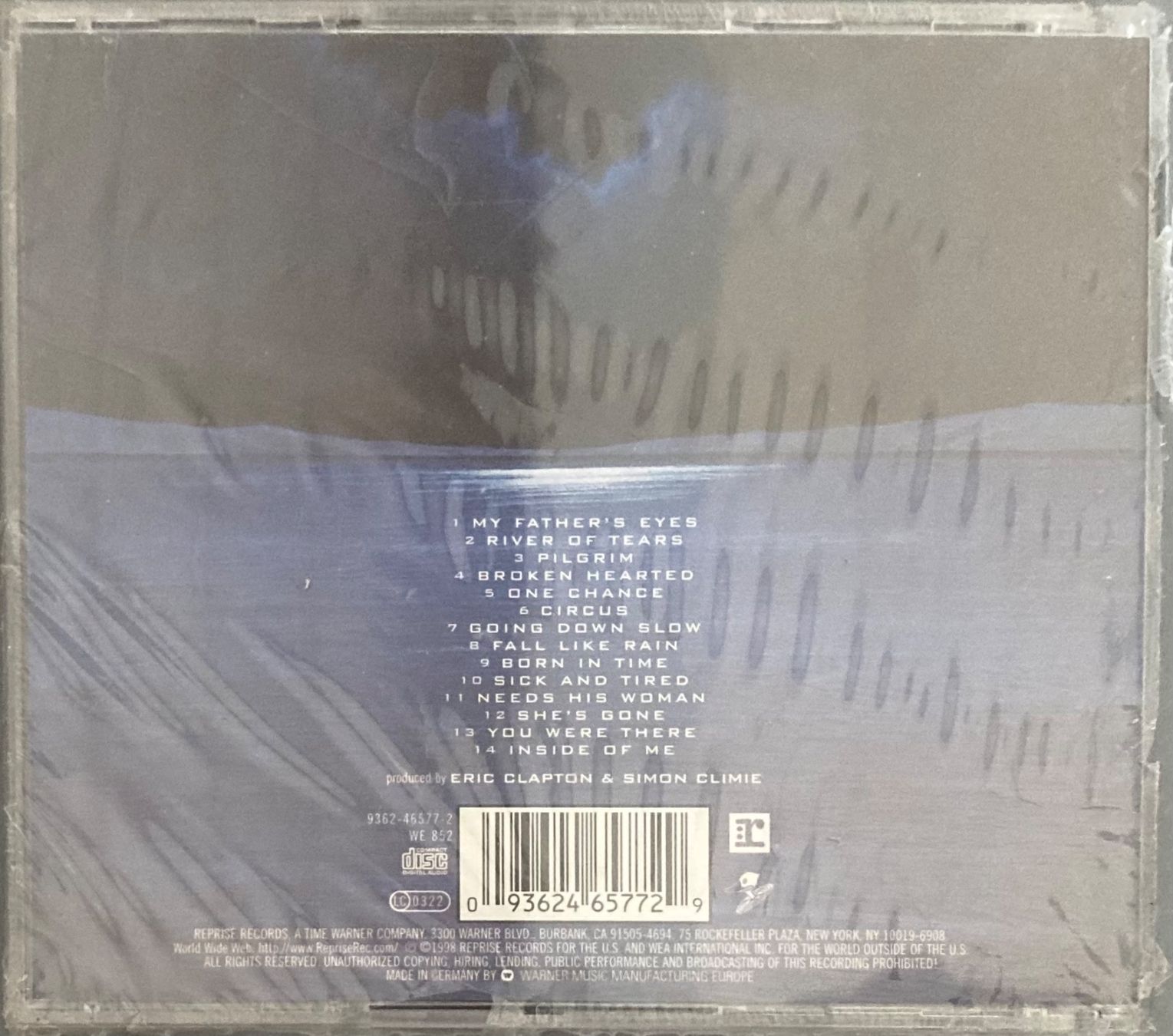 CD: ERIC CLAPTON - PILGRIM – Nuovo (secondo la descrizione) da Poliez-Pittet venduto da Newtown-Records 1