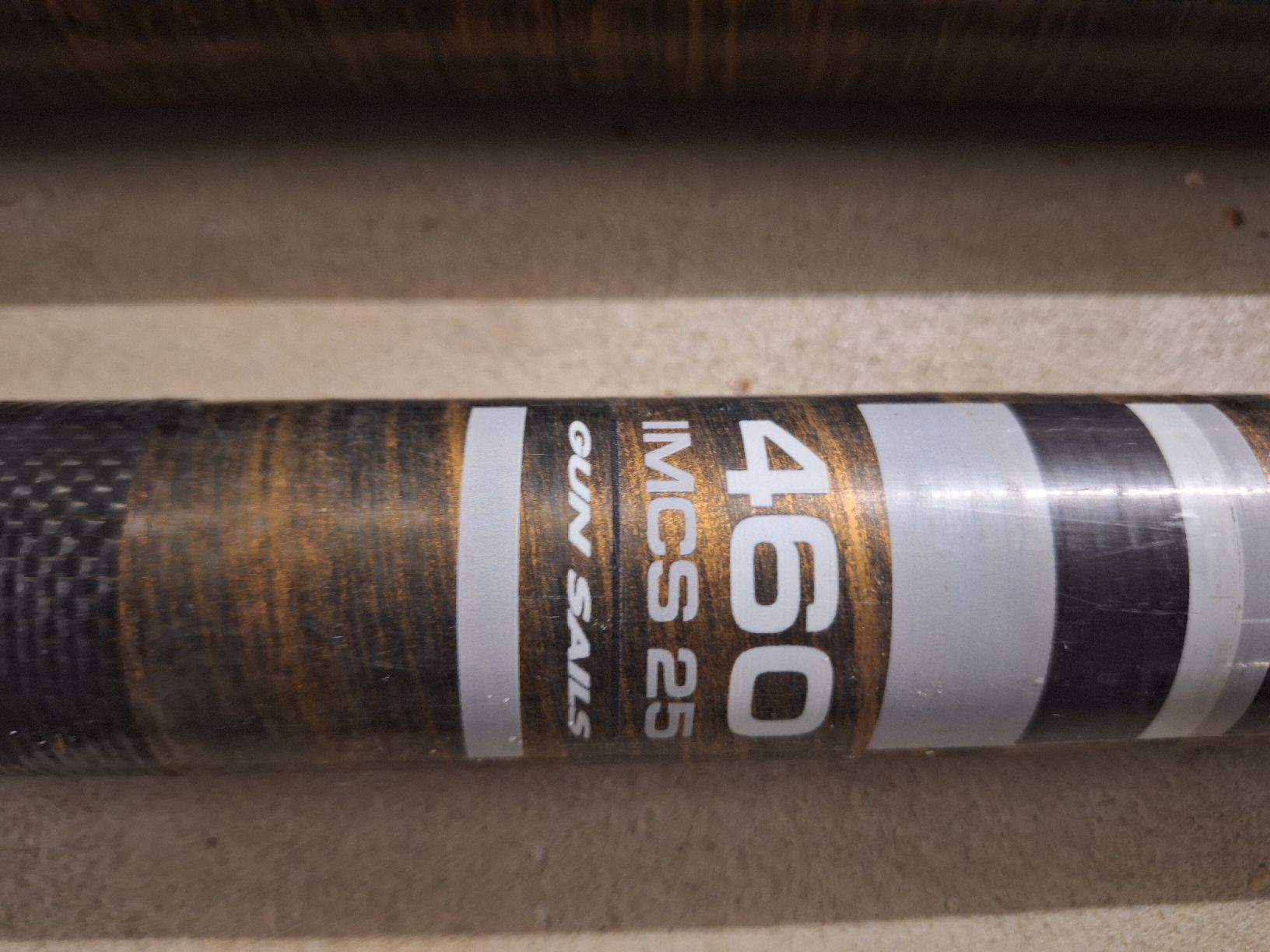 Surf: Gun Sails Expert 460 IMCS 25 70% Carbon – Usato da Winterthur venduto da yy1 2