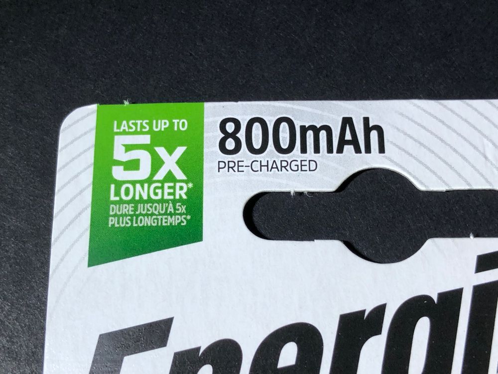 Energizer Accus: Energizer Akku AAA, 800mAh, 2 Stk. wiederaufladbar - Neu OVP – Neuf avec emballage d'origine à Bergdietikon par Garak 5