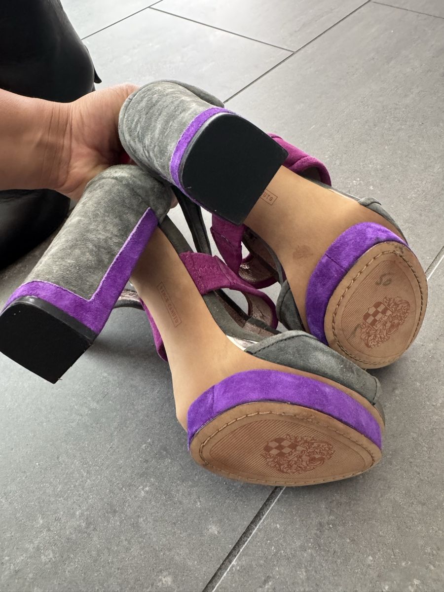 Scarpe da donna: High Heels grau/pink  Grösse 37 – Nuovo (secondo la descrizione) da Olten venduto da bir_k96n 4