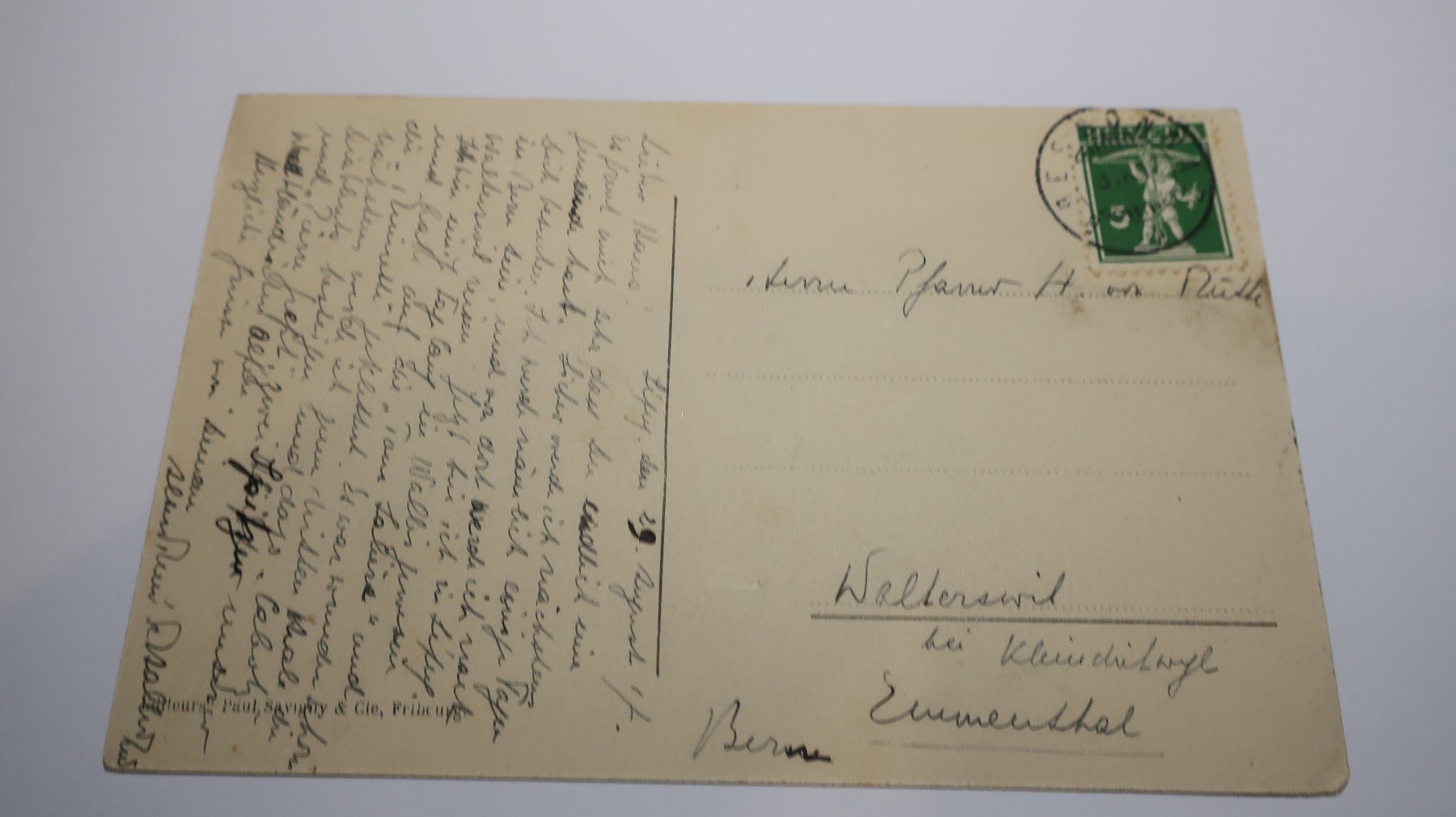 Cartoline postali: Château de Sepey N°892  1917 – Usato da Cormoret venduto da Pascalll2001 2