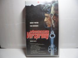 VHS   MöRTERISCHER  VORSPRUNG   Sydney Poitier/ Tom Berenger