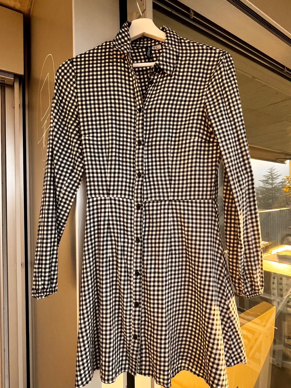 H&M Vestiti: Damen Kleid mit Karo Muster aus Baumwolle – Usato da Zürich venduto da maral787 1