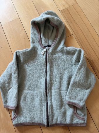 Pure Pure Wollfleece Jacke Wolle Gr. 98 104
