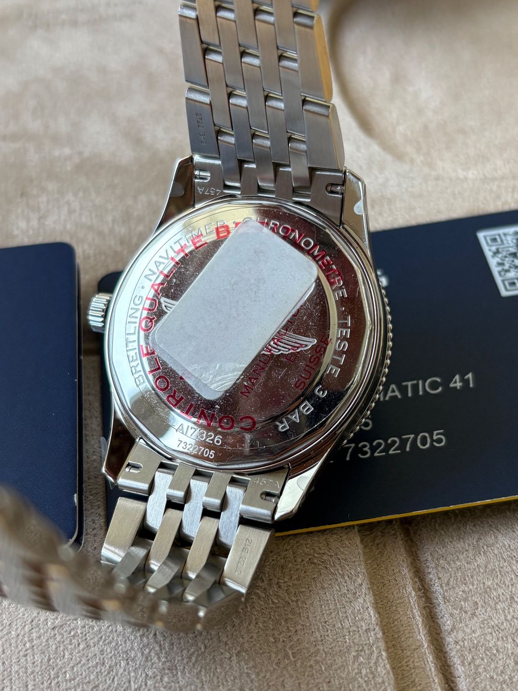 Breitling Montres: BREITLING Navitimer Automatic 41 Fullset Neu – Neuf (Voir description) à Birsfelden par Mynos 6