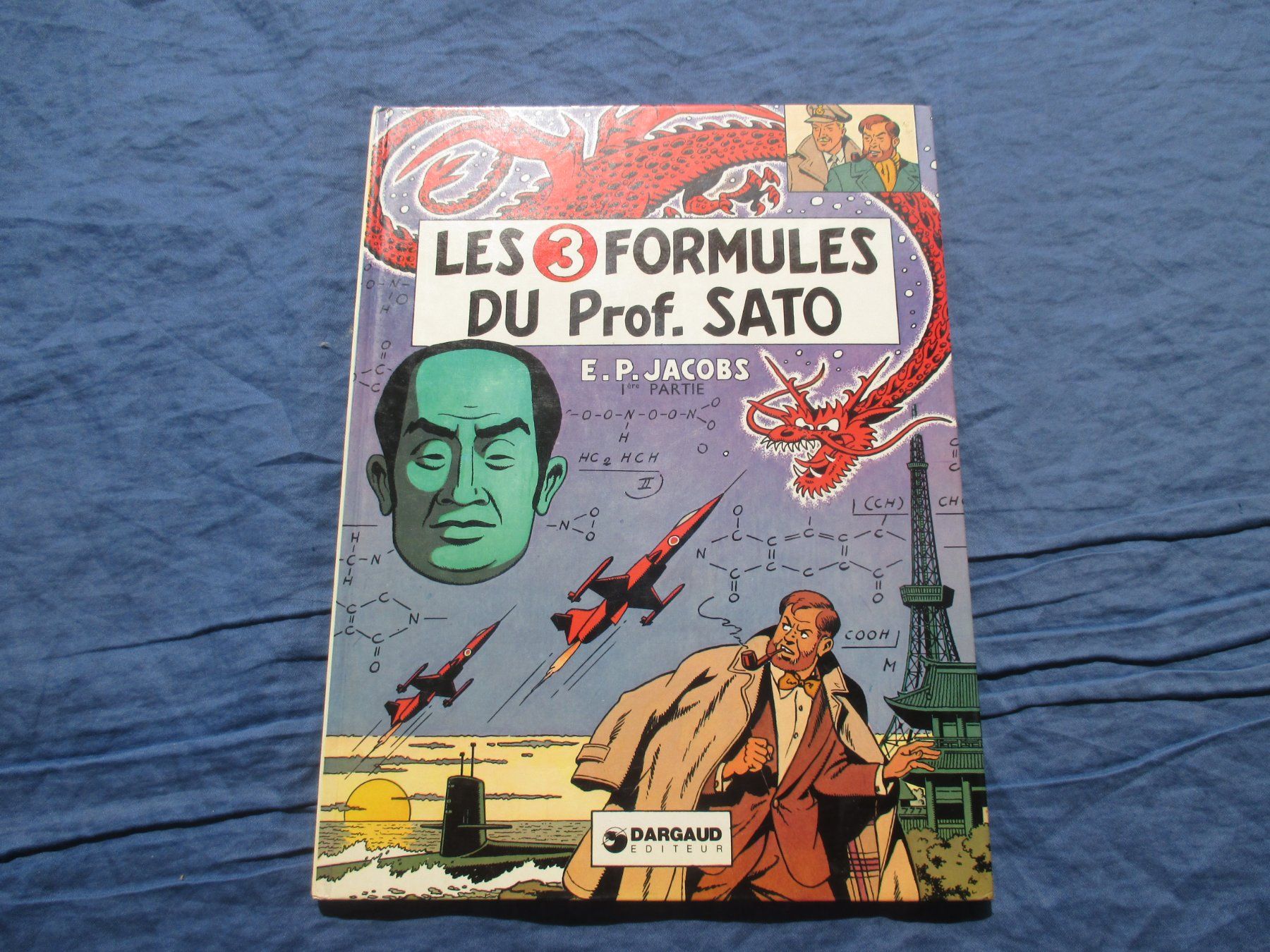 BD: Blake et Mortimer les 3 formules du Prof. Sato – D'occasion à Colombier NE par Nevenma