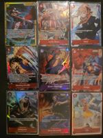 One Piece card game 9 X Alt Art Luffy Sanji Rayleigh 