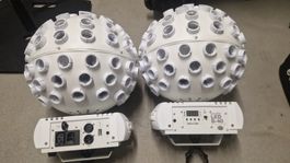 2x Eurolite LED B40 HCL Beam Effect MK2 wh