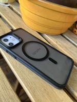 Cover per iPhone 12/12 Pro magsafe nero opaco