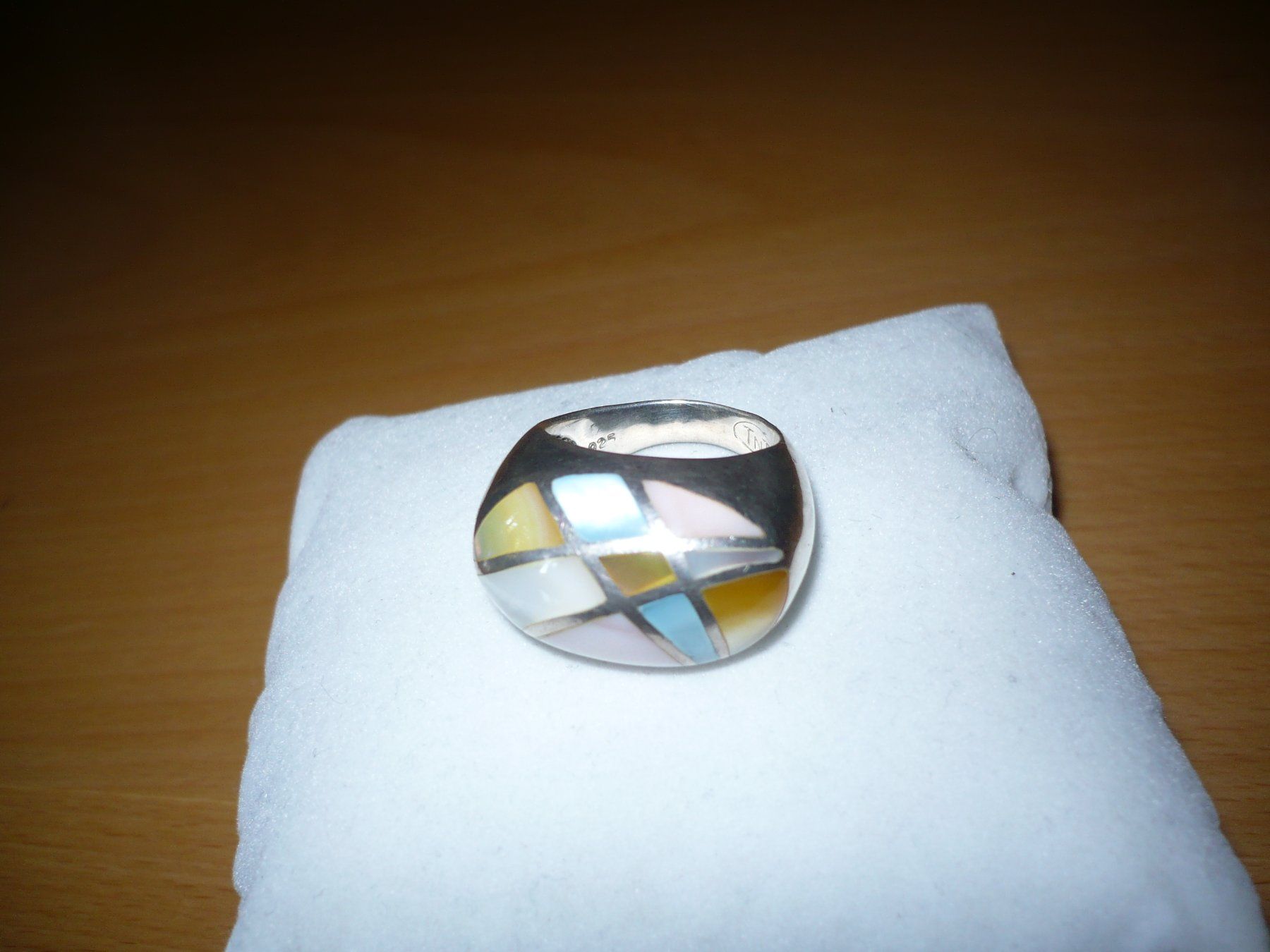 Ringe: Ring Silber mit Perlmutt – Gebraucht aus Merzligen von Marthe22 6