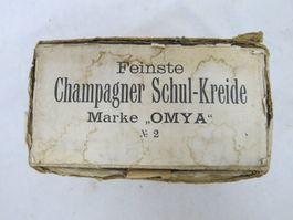 Fund Alt Selten Kurios Champagner Schul-Kreide